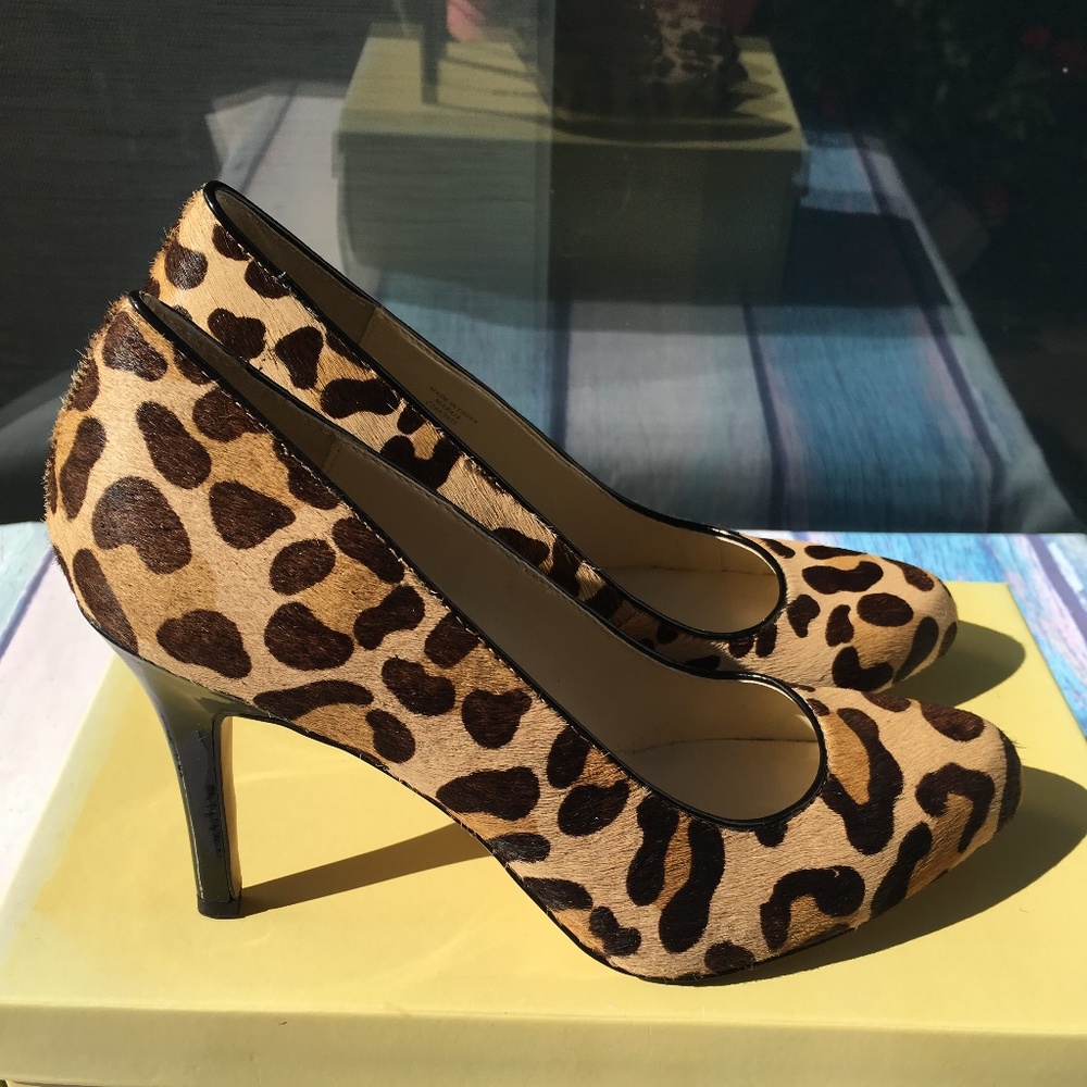 New MAX STUDIO - MARAIS Pumps Leopard Print Sz 7.5
